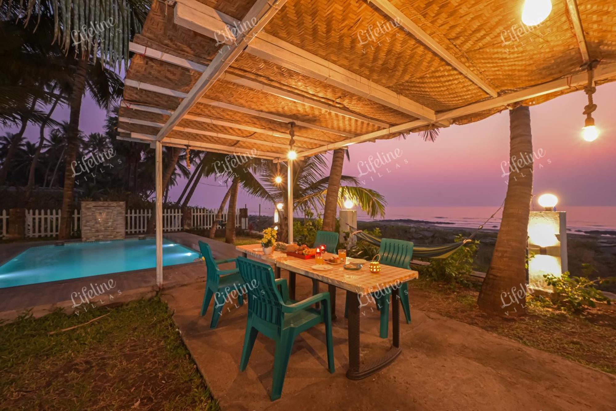 En Ocean Infinity Pool Villa Overlooking Sea ,Beach Touch Alibag Exterior photo